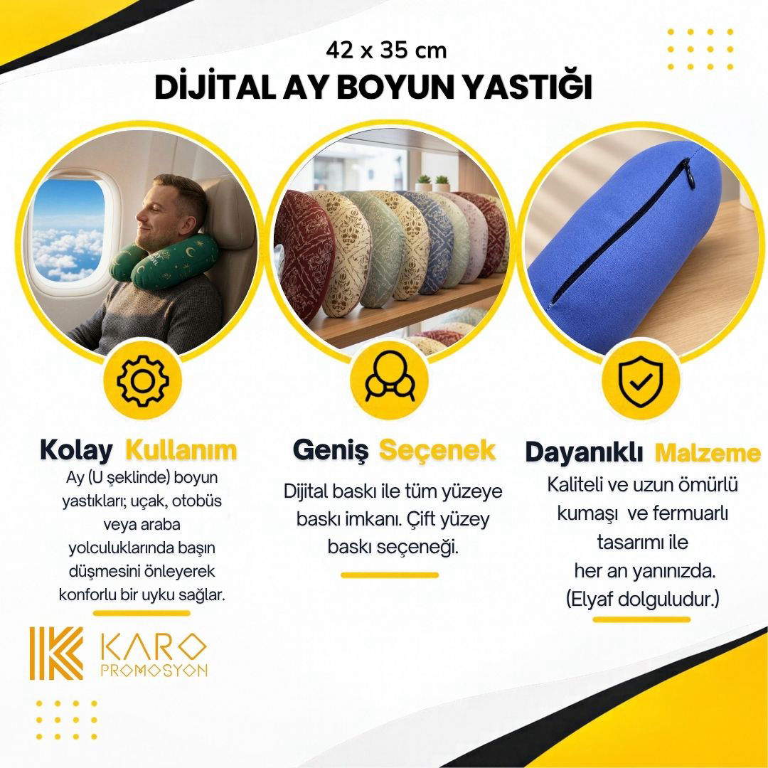 Ay Seyahat Boyun Yastığı