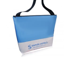 Baskılı Çift Renkli Promosyon Plaj Çantası