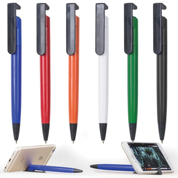 Telefon Standlı Basmalı Tükenmez Kalem
