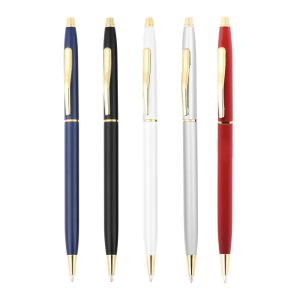 Gold Detaylı Metal Tükenmez Kalem